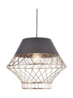 ACA Lighting Φωτιστικό Μοντέρνο Κρεμαστό Μεταλλικό Μονόφωτο - Image 2