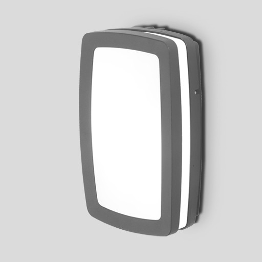 Επίτοιχο Στεγανό Φωτιστικό Lutec Seine Εξωτερικού Χώρου από Χυτό Αλουμίνιο Μοντέρνο