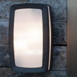 Επίτοιχο Στεγανό Φωτιστικό Lutec Seine Εξωτερικού Χώρου από Χυτό Αλουμίνιο Μοντέρνο