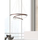 Φωτιστικό led κρεμαστό - μοντέρνο - 3 Rings - Ferrol - Nova Luce