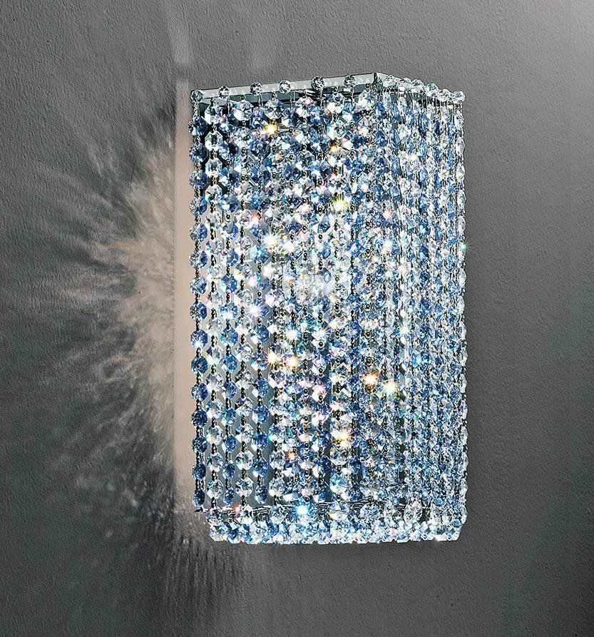 Απλίκα Τοίχου με Κρύσταλλα Μοντέρνα Masiero Aurea 15 A1