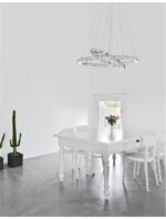 Φωτιστικό μοντέρνο κρεμαστό - led - adjustable - Celine - Nova Luce