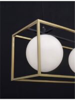 Φωτιστικό κρεμαστό μοντέρνο-μέταλλο και γυαλί- Juliet Nova Luce