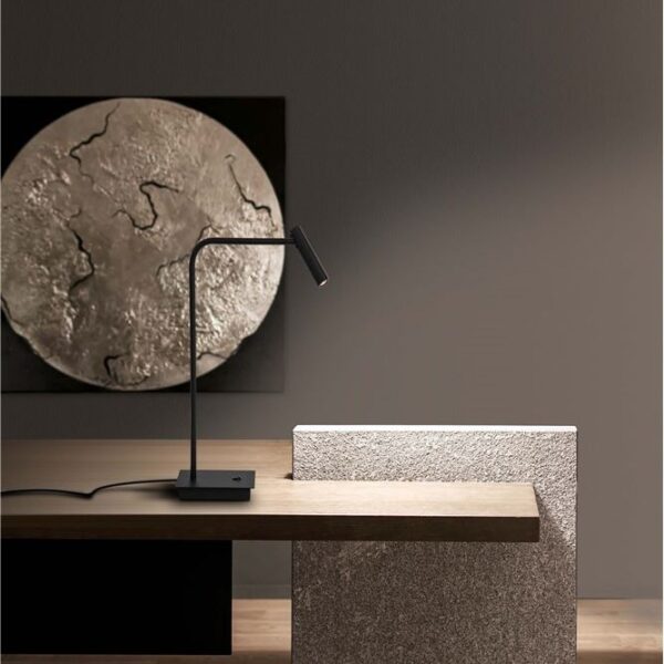 Φωτιστικό επιτραπέζιο led - αλουμίνιο μαύρο - adjustable - Sicily - Nova Luce