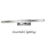 Spot led τοίχου - αλουμίνιο - κατάλληλο για μπάνιο - Modena - Nova Luce