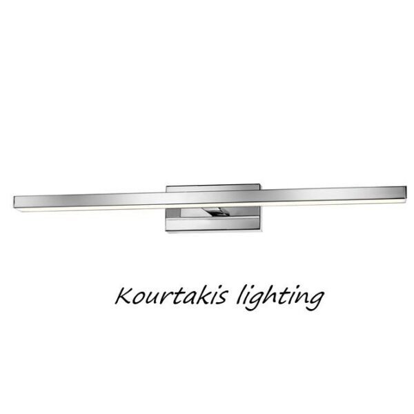 Spot led τοίχου - αλουμίνιο - κατάλληλο για μπάνιο - Modena - Nova Luce