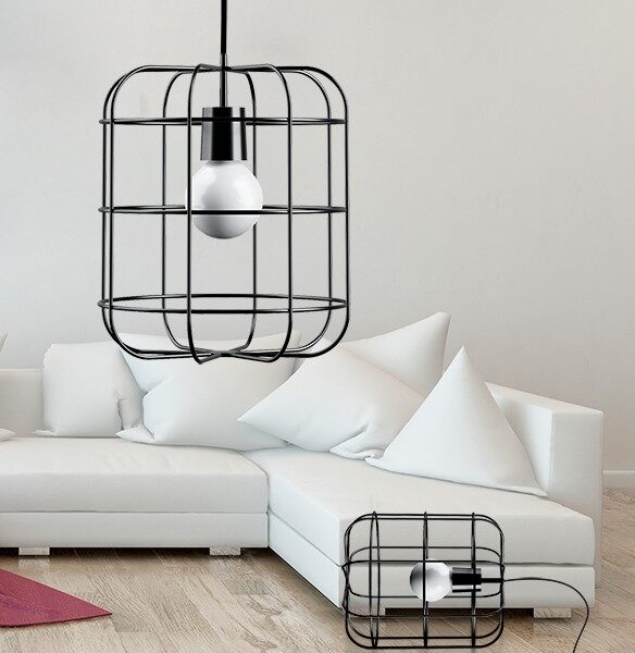 Μοντέρνο φωτιστικό industrial μεταλλικό_Luma