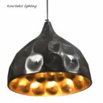 luma φωτιστικό μεταλλικό κρεμαστό μονόφωτο