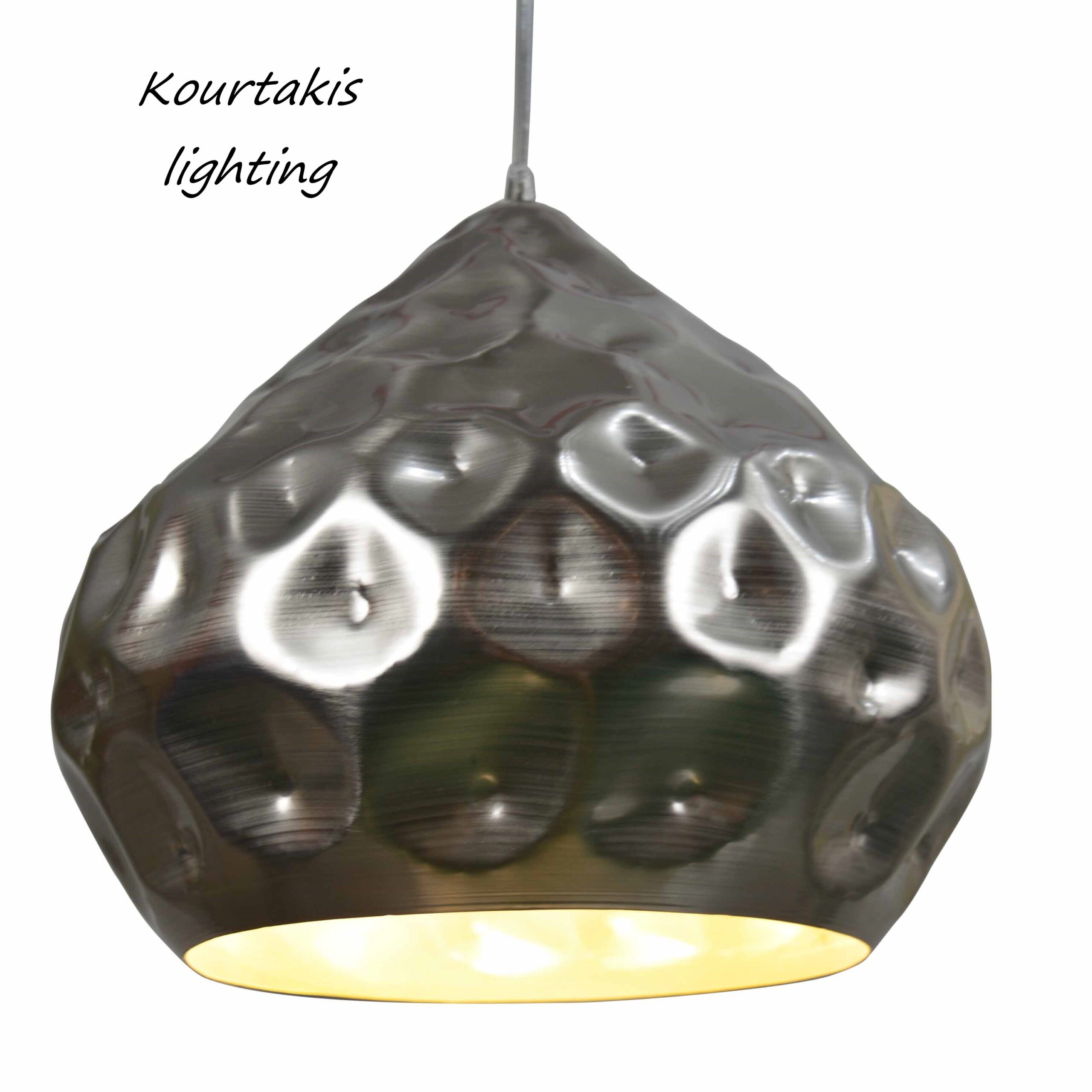 luma φωτιστικό μεταλλικό κρεμαστό μονόφωτο