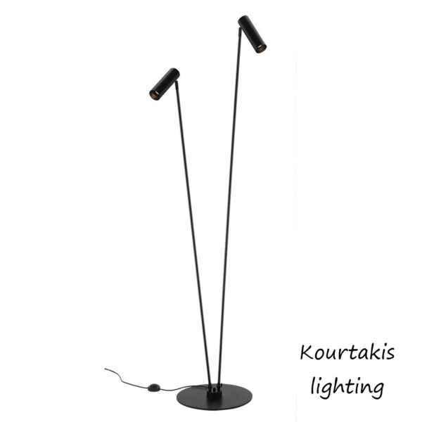 μεταλλικό φωτιστικό δαπέδου luma