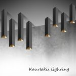 φωτιστικό μεταλλικό οροφής μοντέρνο_μονόφωτο luma