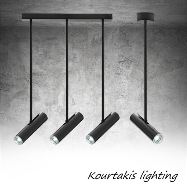 φωτιστικό μεταλλικό κρεμαστό μοντέρνο_μονόφωτο luma