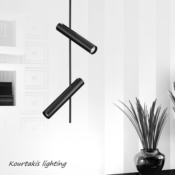 φωτιστικό spot μεταλλικό κρεμαστό μοντέρνο_δίφωτο_luma