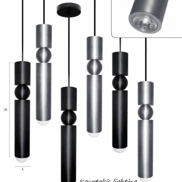 φωτιστικό μεταλλικό κρεμαστό_μονόφωτο luma