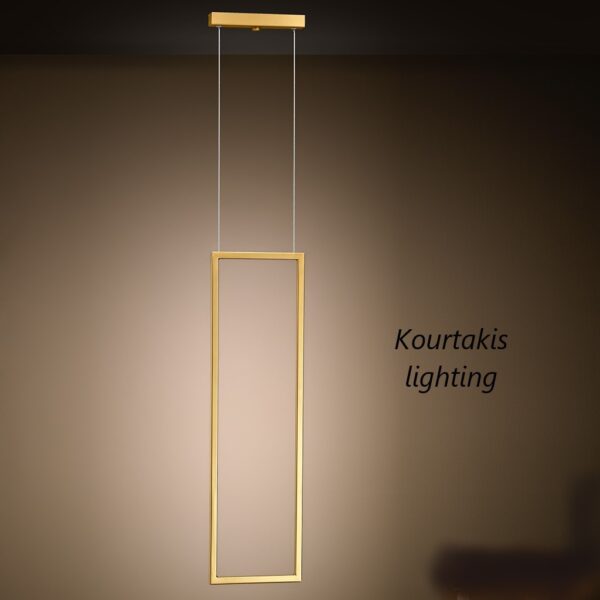 φωτιστικό οροφής μοντέρνο μεταλλικό luma