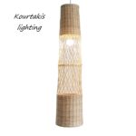 φωτιστικό από rattan_κρεμαστό μονόφωτο_luma