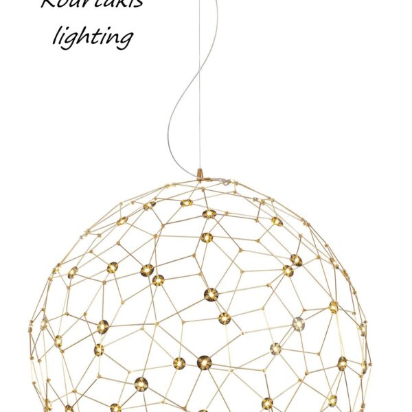 φωτιστικό led κρεμαστό μεταλλικό - sole - Nova Luce