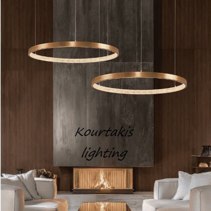 φωτιστικό led κρεμαστό μοντέρνο-dimmable-d80-Preston-Nova Luce