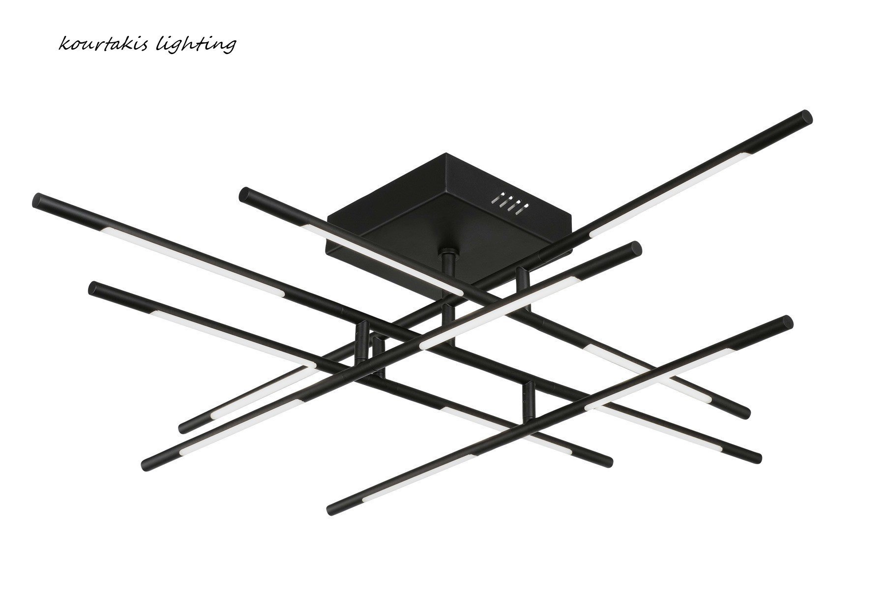 Φωτιστικό οροφής led RACCIO - Μαύρο - Nova Luce