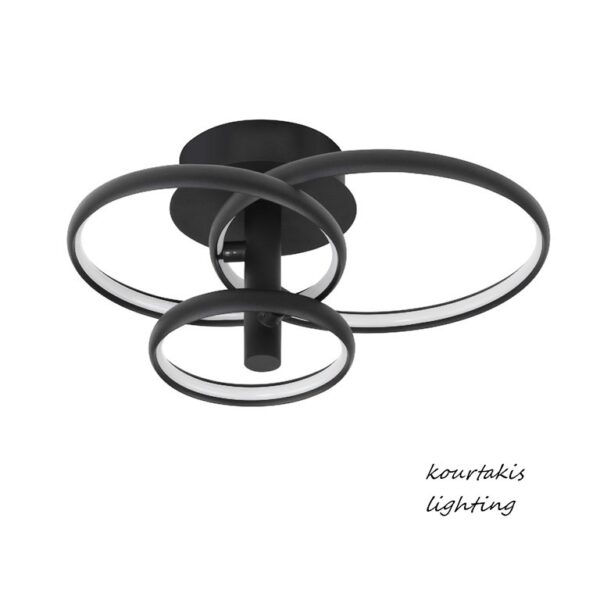 Φωτιστικό οροφής  - led - Μαύρο - EMIL - Nova luce