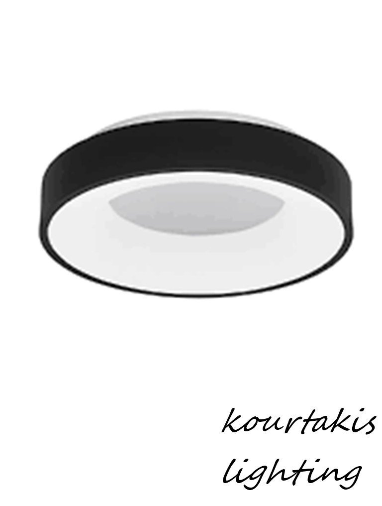 Φωτιστικό οροφής  - led - Μαύρο - RANDO THIN - Nova luce