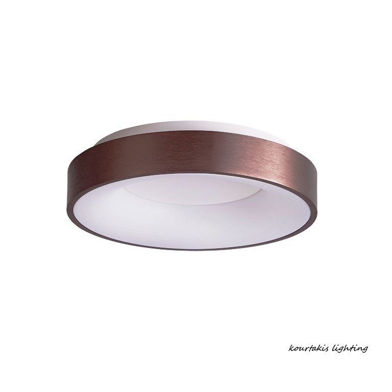 Φωτιστικό οροφής  - led - Καφέ - RANDO THIN - Nova luce