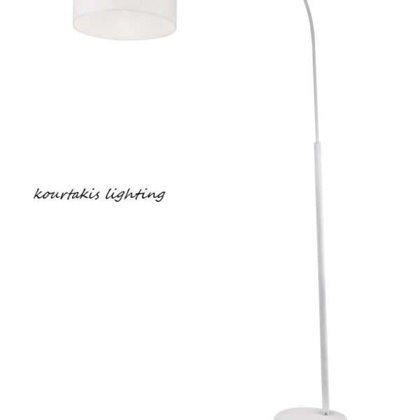 Φωτιστικό δαπέδου - Led - Ασπρο - SAMA - Nova luce