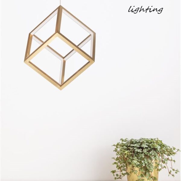 Κρεμαστό φωτιστικό οροφής - Χρυσό - GABBIA - Nova Luce