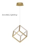 Κρεμαστό φωτιστικό οροφής - Χρυσό - GABBIA - Nova Luce