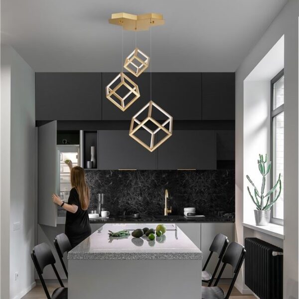 Κρεμαστό πολύφωτο οροφής -GABBIA - Nova Luce