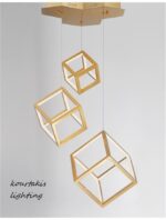 Κρεμαστό πολύφωτο οροφής -GABBIA - Nova Luce