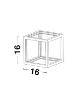 Επιτραπέζιο φωτιστικό - Χρυσό - GABBIA - Nova Luce
