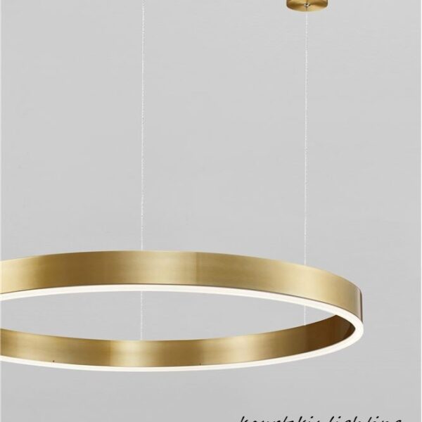 Κρεμαστό φωτιστικό - Χρυσό - MOTIF - Nova Luce