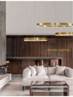 Κρεμαστό φωτιστικό D:100 - Χρυσό - MOTIF - Nova Luce