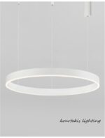 Κρεμαστό φωτιστικό D:100 - Άσπρο - MOTIF - Nova Luce