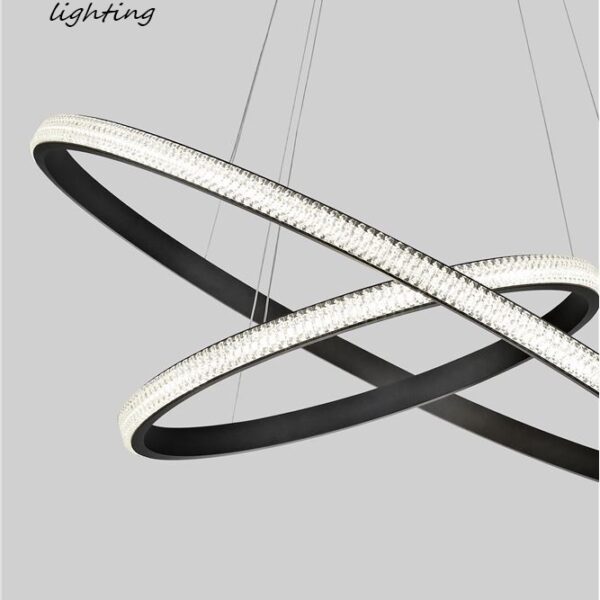 Κρεμαστό φωτιστικό οροφής - NAGER - Nova Luce - 2 δαχτυλίδια