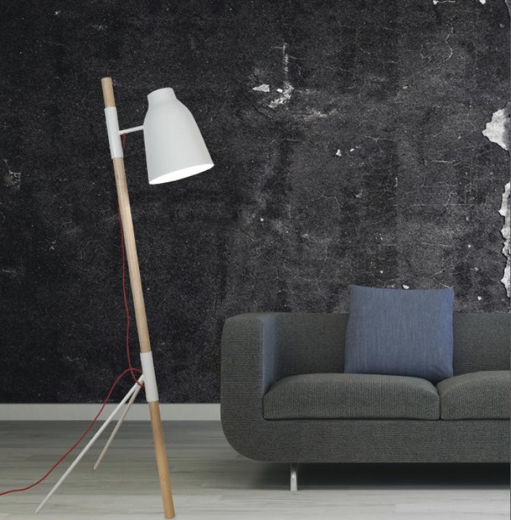 Μοντέρνο Φωτιστικό Δαπέδου Ξύλινο