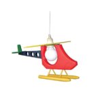 Φωτιστικό Ελικόπτερο Παιδικό Κρεμαστό Πλαστικό