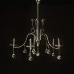 Πολυέλαιος Με Κρύσταλλα Πεντάφωτος