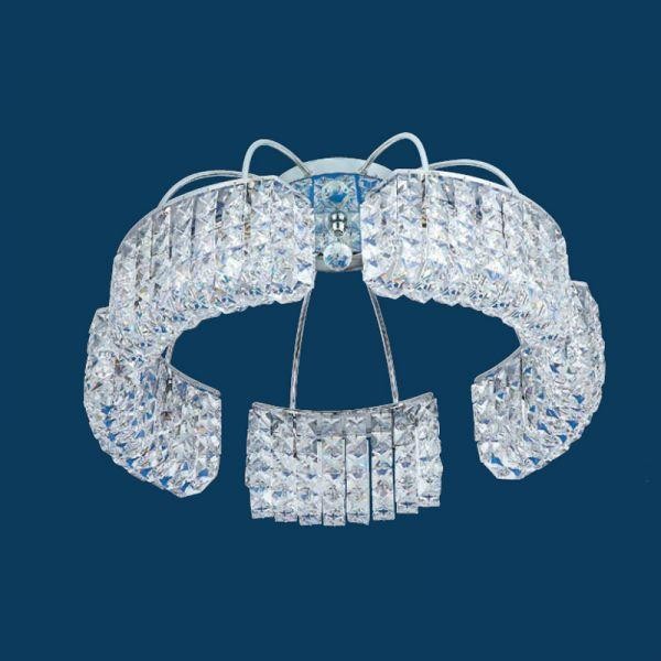 Φωτιστικό Οροφής Σαλονιού Με Κρύσταλλα