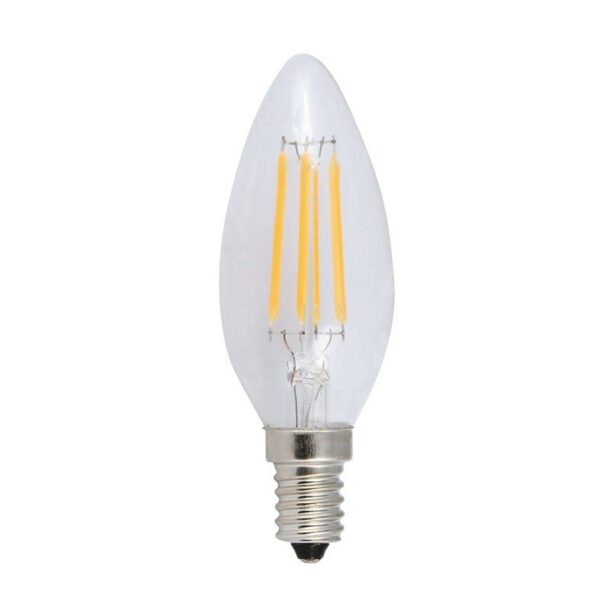 Led Λαμπτήρας Ε14 6Watt Θερμό -Λευκό 2700K