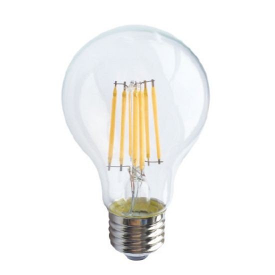 Led Λάμπα Ε27 8Watt Vintage 890Lumen Θερμό Λευκό 2700Κ