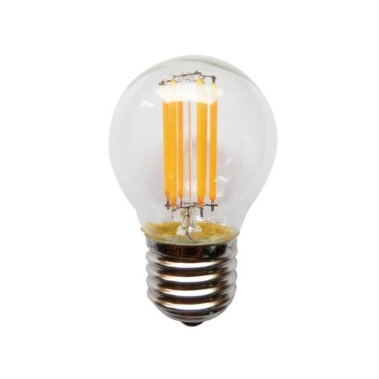 Led Λάμπα Ε27 4Watt Glamour 410Lumen Φυσικό Λευκό 4000Κ Ντιμαριζόμενη
