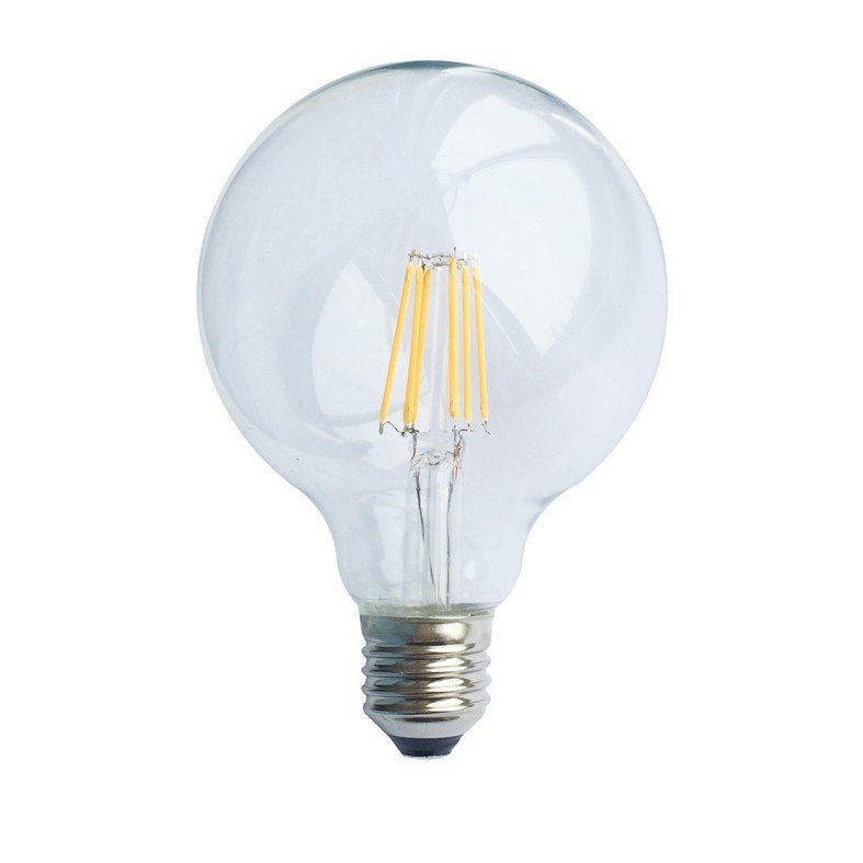 images Led Λάμπα Ε27 6Watt Globe 695Lumen Φυσικό Λευκό 4000Κ Ντιμαριζόμενη