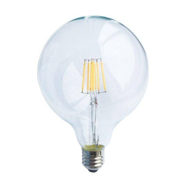 Led Λάμπα Ε27 6Watt Globe 680Lumen Θερμό Λευκό 2700Κ Ντιμαριζόμενη