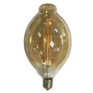 Led Λάμπα Ε27 6Watt Amber Plovi 590Lumen Θερμό Λευκό 2700Κ Ντιμαριζόμενη