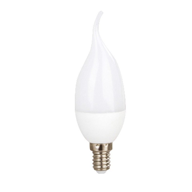 Led Λάμπα Ε14 5.5Watt Κεράκι Candle Tip Basic Pro 470Lumen Ψυχρό Λευκό 6000Κ