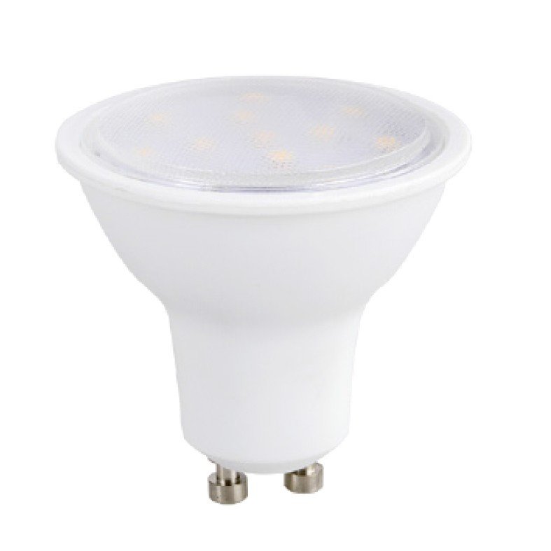 Led Λάμπα GU10 3Watt Ευρείας Δέσμης SMD 265Lumen Φυσικό Λευκό 4000Κ