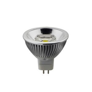 Led Λάμπα MR16 6Watt Στενής Δέσμης Double COB Reflector 400±5%Lumen Φυσικό Λευκό 4000Κ