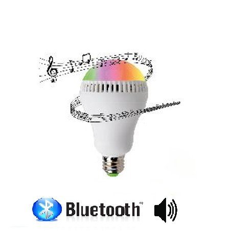 Led Λάμπα Ε27 5Watt Smart Led A80 440Lumen RGBNW SPEAKER